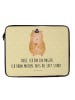 Mr. & Mrs. Panda Notebook Tasche Hamster Hut mit Spruch in Gelb Pastell