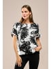 Mart Visser Camilla Print Top Schwarz/Weiß