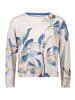 Betty Barclay Strickpullover mit Print in Grey/Blue
