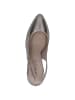 Caprice Slingpumps in TAUPE METALLIC