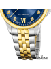 Candino Analog-Armbanduhr Candino Automatik silber, gold mittel (ca. 34mm)