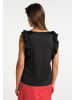 faina Damen Top in Schwarz