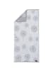 Erwin Müller Frottier, Jacquard Duschtuch Pusteblume in silber-weiß