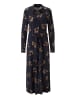 Aniston SELECTED Midikleid in marine-camel