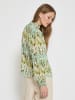 minus Bluse in Olive Branch Print