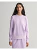 Gant Sweatshirt in soothing lilac