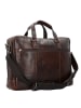 Leonhard Heyden Roma Aktentasche Leder 40 cm Laptopfach braun