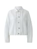 Oui Leinen Blouson in optic white