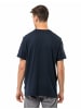 Jack Wolfskin Rundhals T-Shirt für Herren in blau