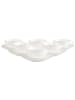 Villeroy & Boch 6er Set Teetassen mit Untertassen Anmut Platinum No.1 140 ml weiß in weiß