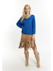 IZIA Damen Pullover in Blau Marine