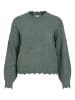 Vila Strickpullover in Balsam Green1