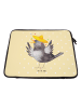Mr. & Mrs. Panda Laptoptasche Rabe Sombrero ohne Spruch in Gelb Pastell