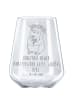 Mr. & Mrs. Panda Glas mit Gravur Jungfrau Astrologie mit Spruch in Transparent