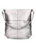 Zwei Mademoiselle.M Schultertasche 31 cm in silver