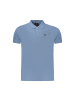 NORWAY 1963 Blau Baumwolle Herren Polo