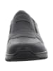 rieker Sportlicher Slipper in schwarz