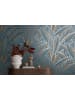 A.S. Création Tapete French Affair Palm leaf Blau