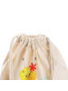 Mr. & Mrs. Panda Gym Bag Biene Blume ohne Spruch in Creme