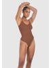 SMILODOX String Bodysuit Nysa in Braun
