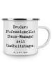 Mr. & Mrs. Panda Becher Spruch Bruder Chaos-Manager mit Spruch in Weiß