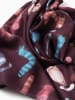 collezione alessandro Schal " Minka " in bordeaux