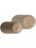 Ritzenhoff & Breker 12er Set Tafelservice Natura in Creme