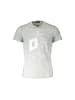 Diesel Graues Baumwoll-T-Shirt