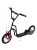 HOMCOM Kinderscooter in Schwarz 120L x 58B x 80H cm