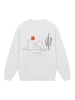 F4NT4STIC Sweatshirt Escape Discover the World Savannah in off-white