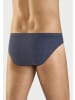 H.I.S Slip in blau/navy-blau-gestreift/navy-blau-bedruckt
