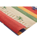 Beliani Kelim ALAPARS in Bunt/Rot/Beige - (W) 140 x (L) 200 cm