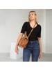 Florence Florence Handtasche Leder hellbraun ca. 31cm