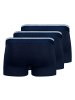 Skiny 3er Pack Trunks Cotton Multipack in Dunkelblau