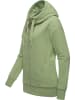 ragwear Sweatjacke Yodis Zip in Dusty Green