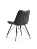 B&D Home 2er-Set: Esszimmerstuhl MATS in Anthrazit - (B)54 x (H)86 x (T)60 cm