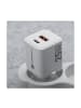 Mcdodo FORCELL GaN Ladegerät 25W USB-C/A PD QC Weiß