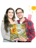 Mr. & Mrs. Panda Kissen 40x40 Fuchs Lieferung Pommes Design ohne... in Weiß