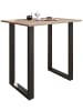 VCM  Holz Bartisch Stehtisch Xona 110x80 in Schwarz / Sonoma-Eiche