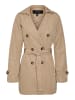 Vero Moda Trenchcoat in Silver Mink