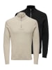 ONLY & SONS Sweattroyer Phil in Schwarz / beige