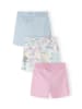 Minoti 3-er Pack Shorts 30SHORT159 in flieder