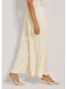 MADELEINE Sommerliche Stoffhose mit Überwurf in perlweiß