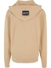 9N1M SENSE Zip-Kapuzenpullover in softmocca