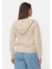 Camel Active Strickjacke mit Kapuze in Hafer