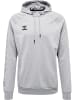 Hummel Hoodie Hmlmove Grid Cotton Hoodie in GREY MELANGE