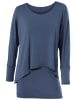 Heine Rundhalsshirt in jeansblau