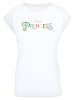 F4NT4STIC T-Shirt Disney Logo Prinzessin in weiß