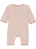 Fixoni Outdoor Overall "Jumpsuit Y/D Stripe" in Pink