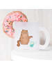 Mr. & Mrs. Panda Haferl Katze Wasserglas ohne Spruch in Transparent